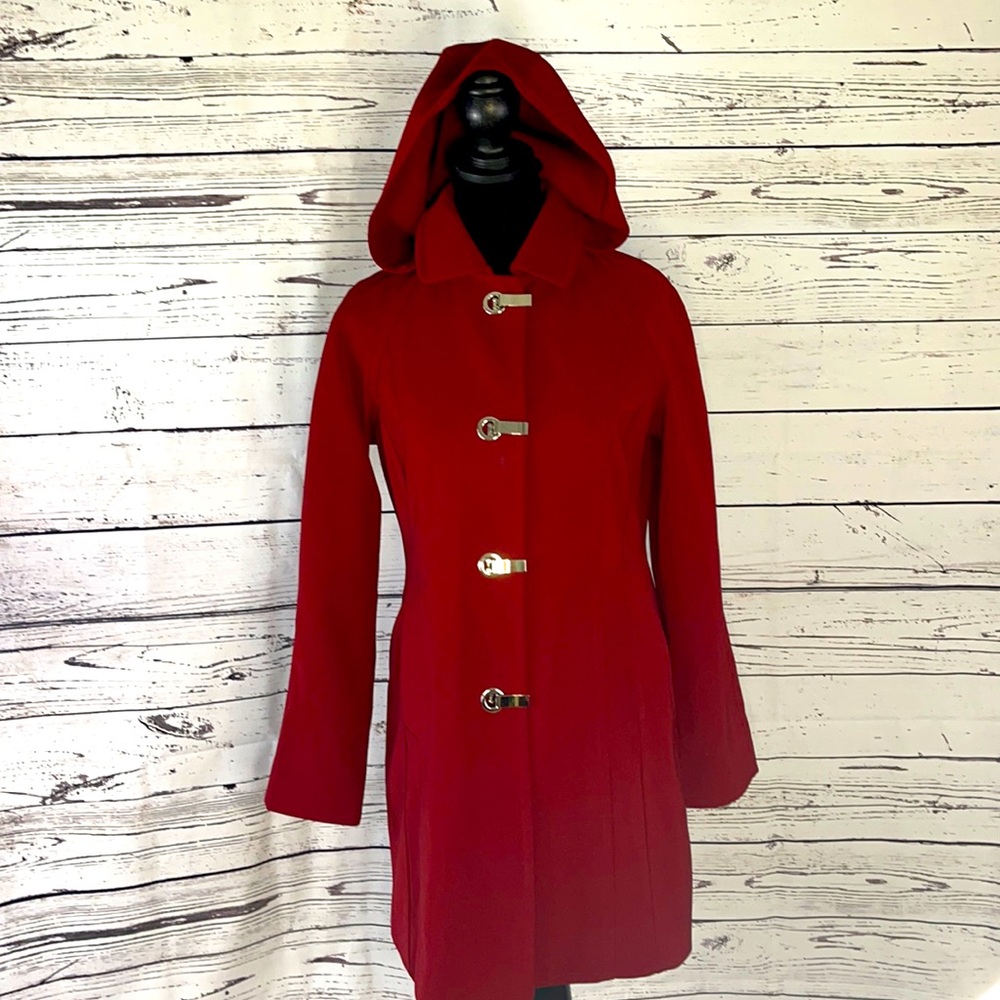 London Fog Hooded Coat